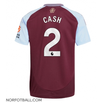 Billige Fotballdrakt Aston Villa Matty Cash #2 Replika Hjemmedrakt 2024-25 Kortermet